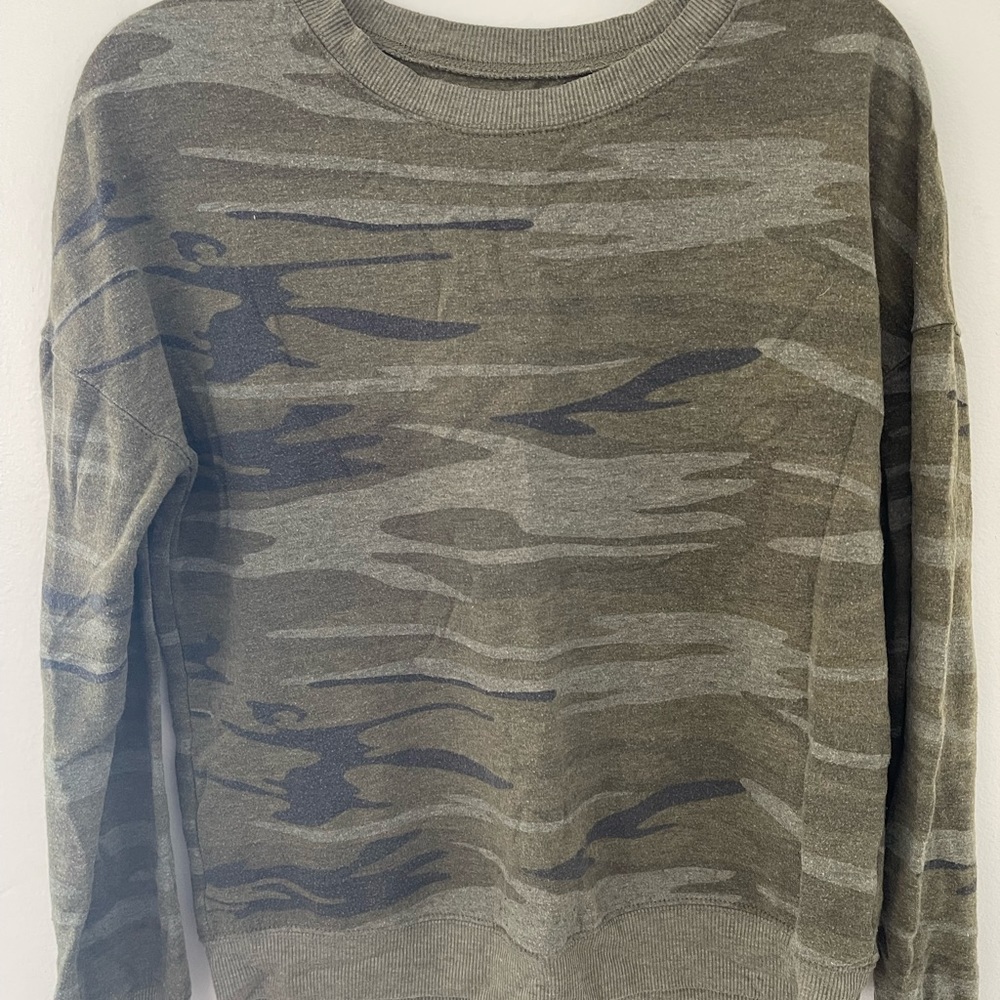 Camouflage Crewneck Sweatshirt